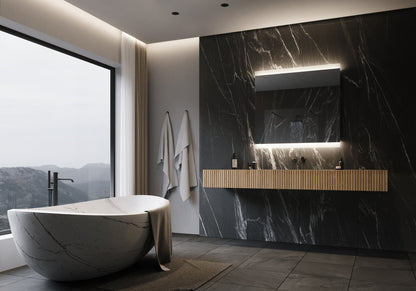 Paris Mirror 40" x 35" Rectangle Paris Backlit Mirror 3000K - PARIX40353000