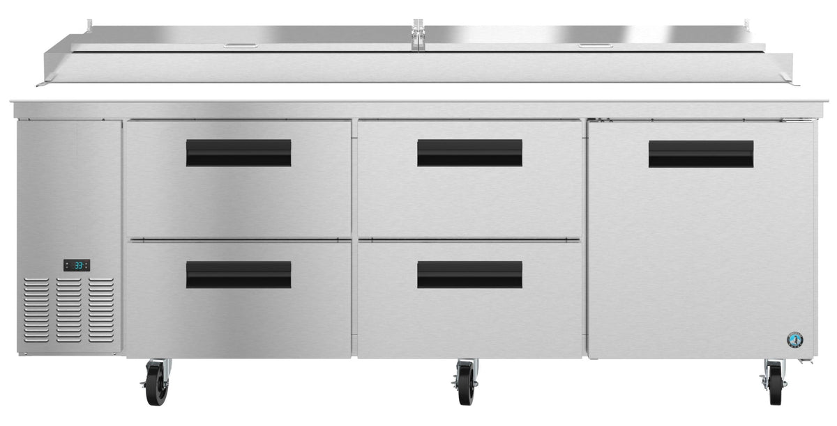 Hoshizaki 93" Wide 4 Drawer Pizza Prep Table - PR93A-D4