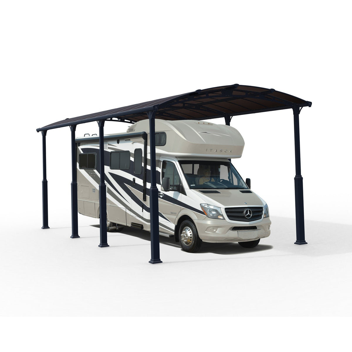 Palram - Canopia | Arcadia Alpine RV Carport 12x28x11.5 ft - HG9127