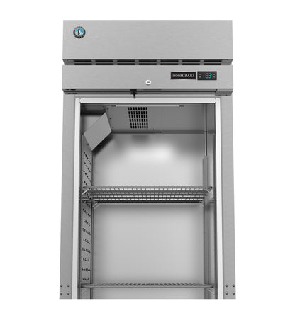 Hoshizaki 28" Wide 1 Glass Door Top Mount Reach-In Freezer - F1A-FG