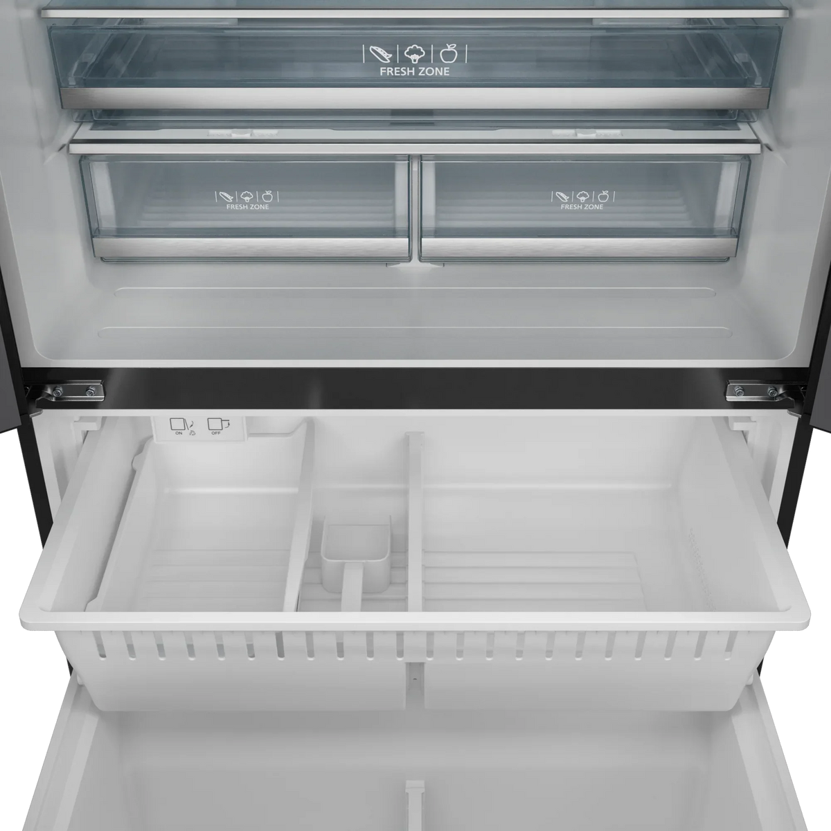 Thor Kitchen 36 Inch 20.3 cu ft French Door Counter Depth Refrigerator with Ice Maker | Gordon Ramsay Series - RF3621CTD00