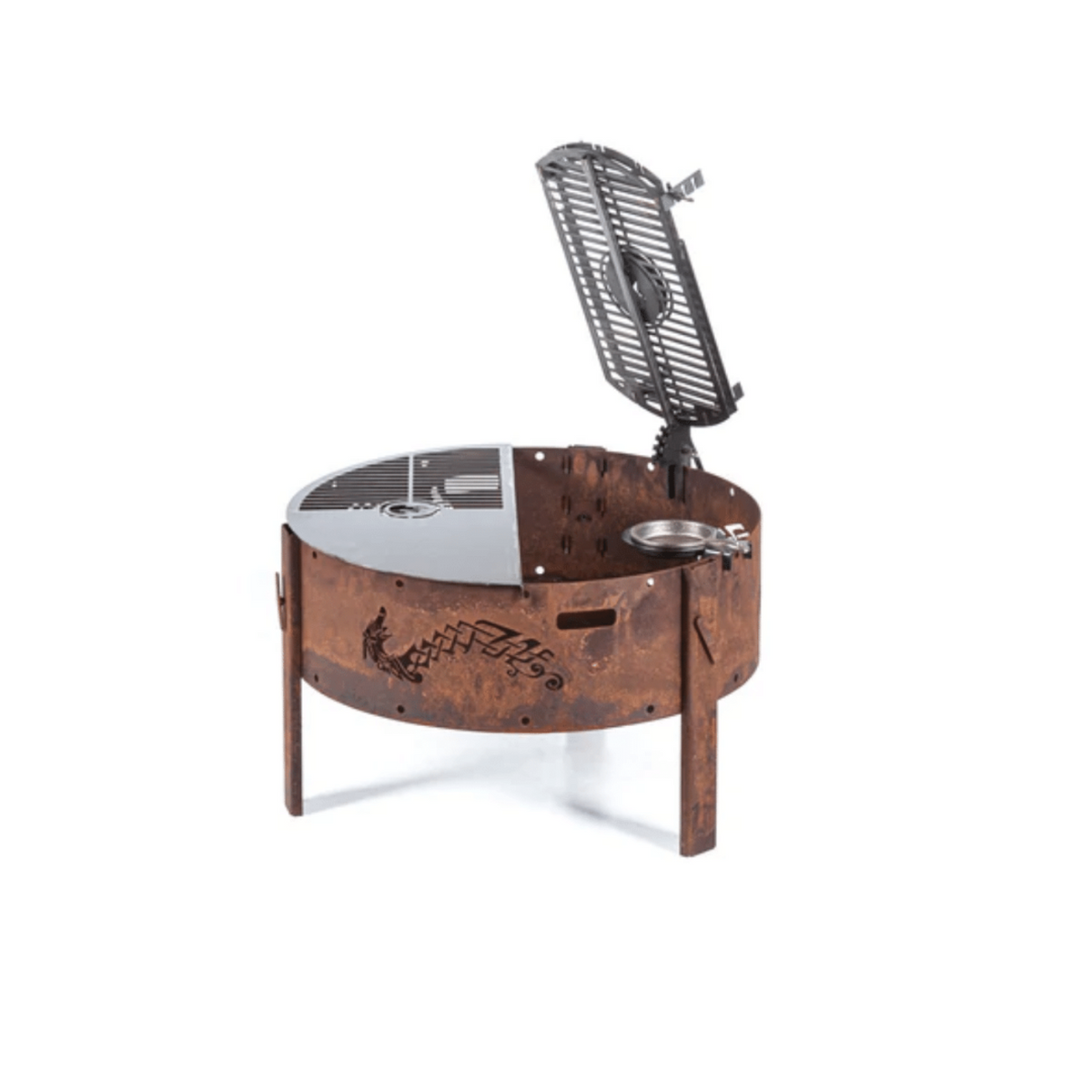 Fogues TX Rollo Open Fire Argentine Wood and Charcoal Grill - CMBRLLNGR