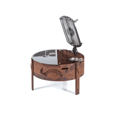 Fogues TX Rollo Open Fire Argentine Wood and Charcoal Grill - CMBRLLNGR