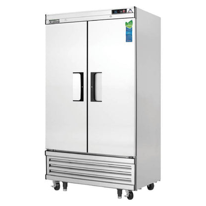 Everest - EBNR2, Commercial 39" Two Solid Door Reach-In Refrigerator 37 cu. ft. - EBNR2