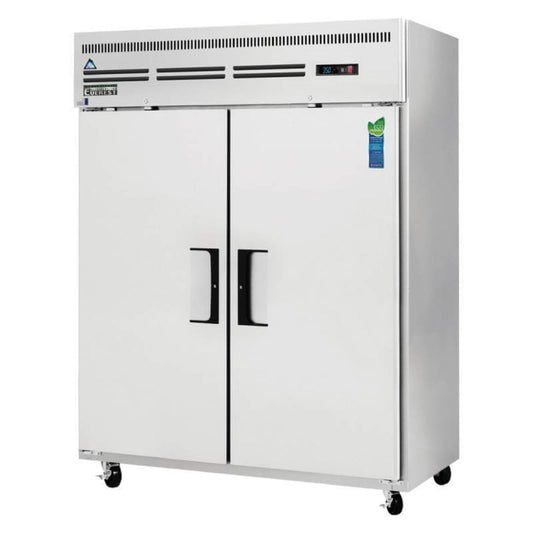Everest - ESWR2, Commercial 59" Two Solid Door Reach-In Refrigerator - ESWR2