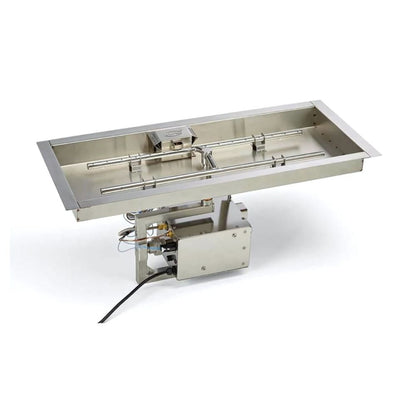 24″ X 12″ Rectangle High/Low Electronic Ignition System - 24X12SSEI-H-HI/LO-120VAC-NG