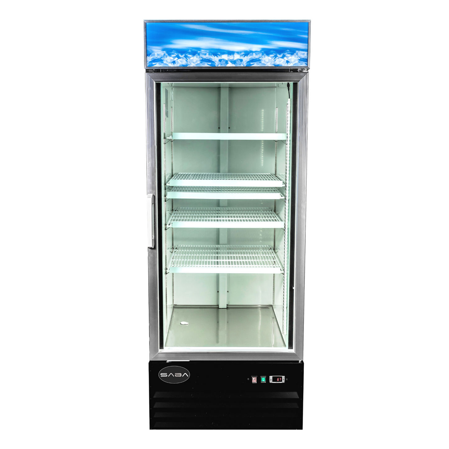 SABA  - One Glass Door Commercial Merchandiser Freezer - SM-23F