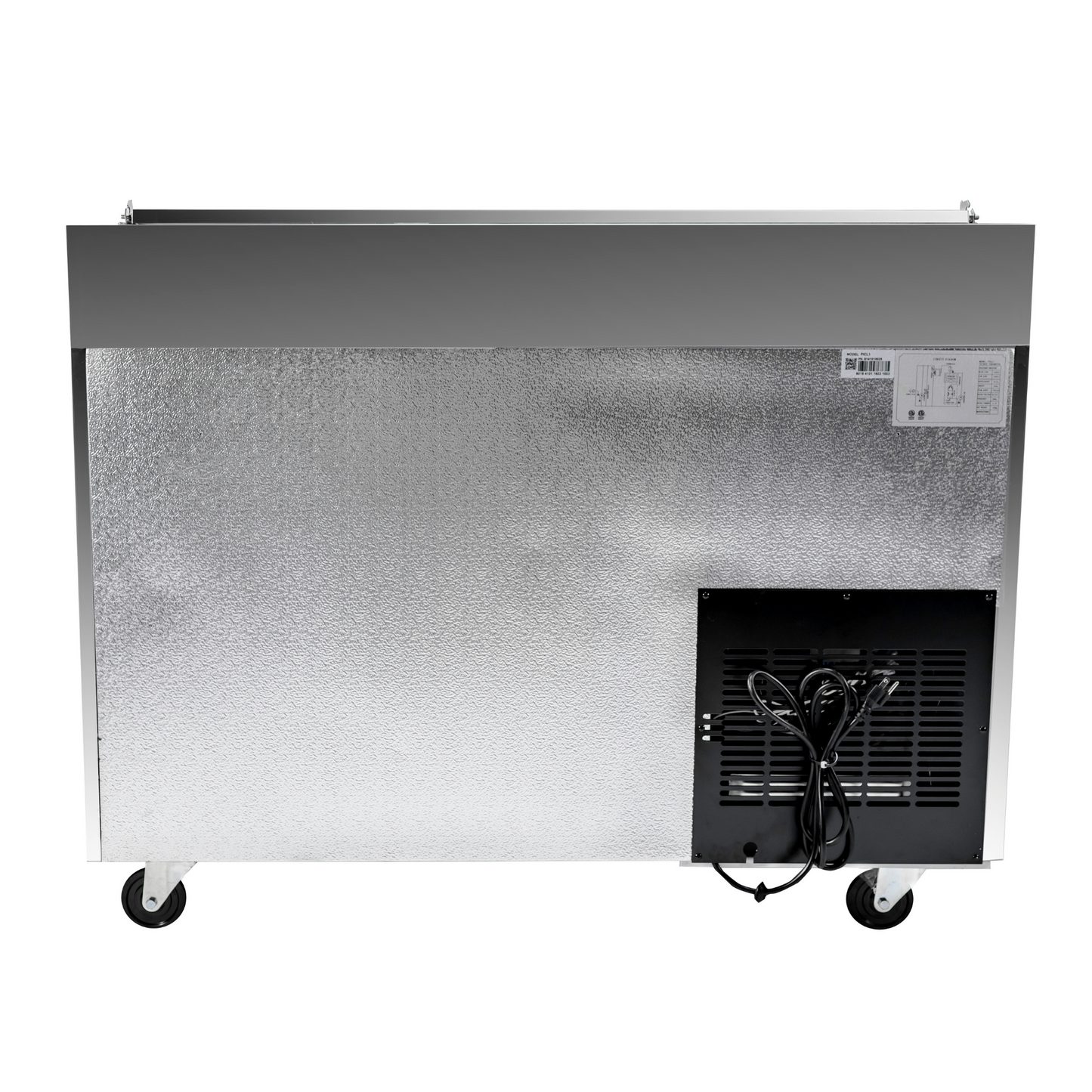 SABA " One Door Commercial Pizza Prep Table with 6 Pans - SPP-49-6 - 49