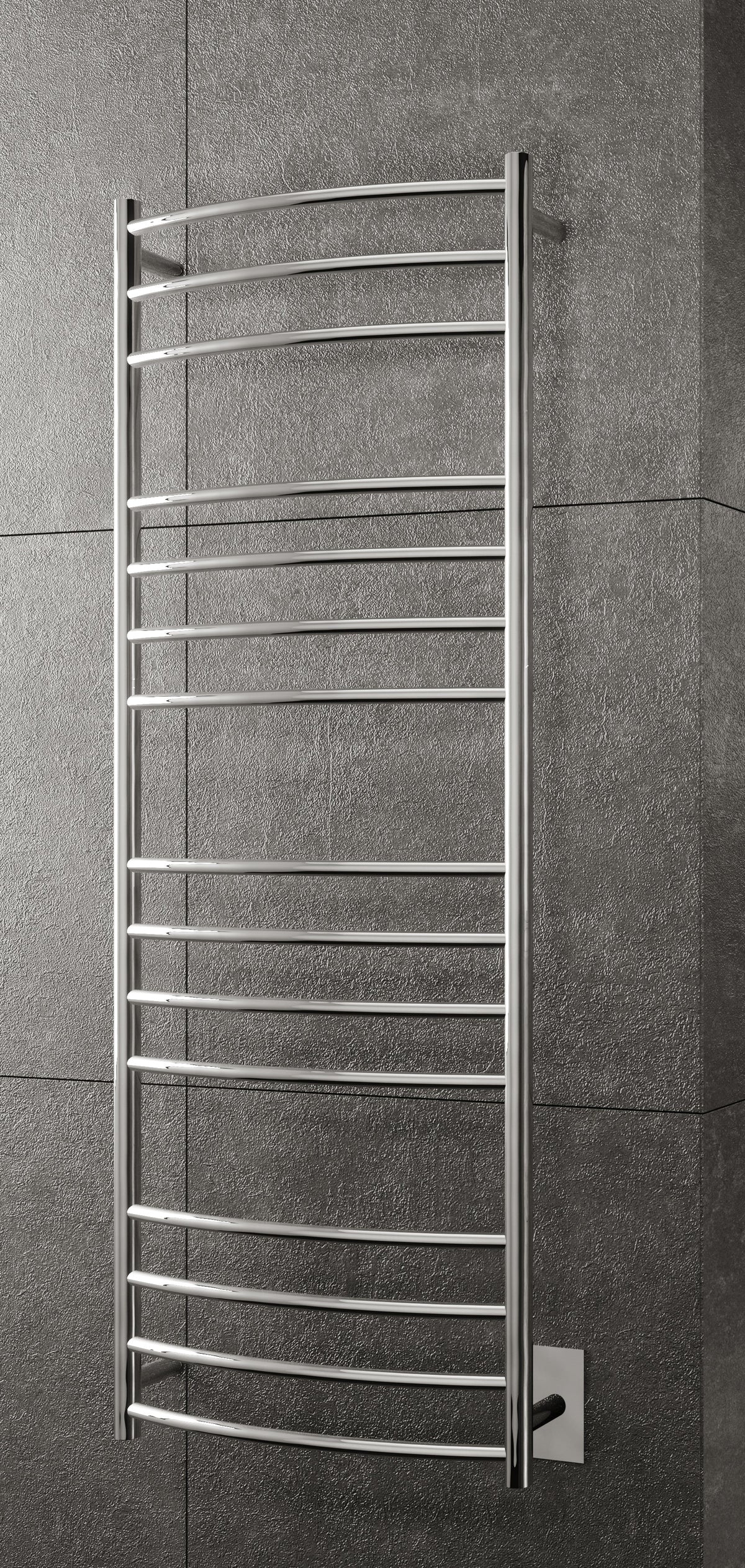 Paris Mirror Selene Wall Mounted Electric Towel Warmer in Chrome - SELECHR15