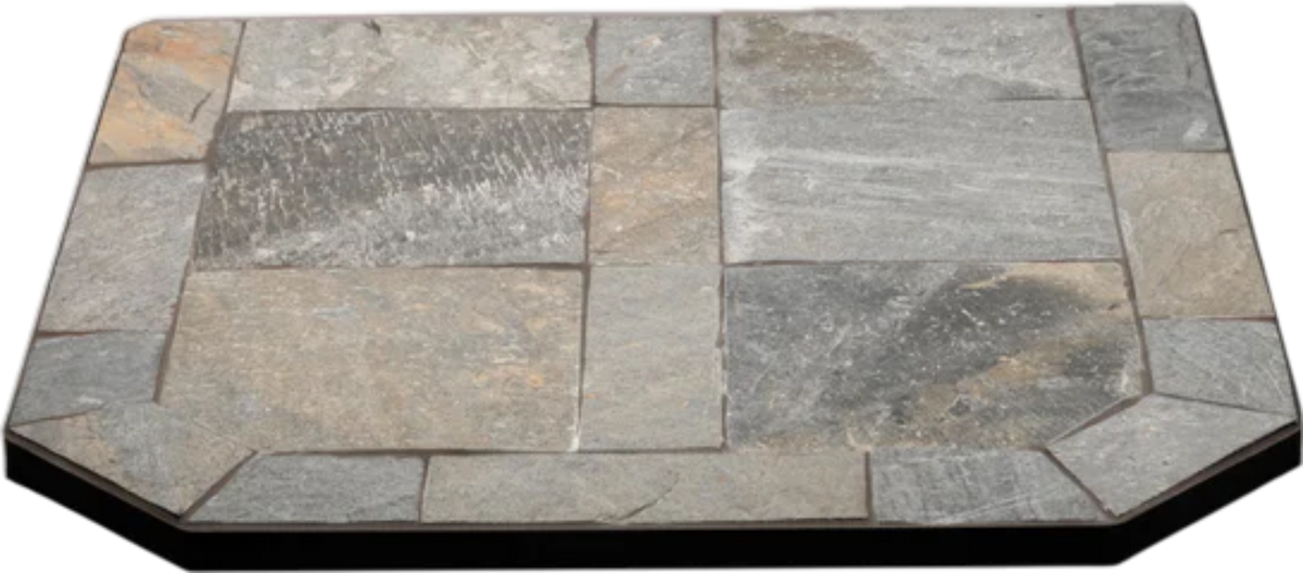 ComfortBilt Flatwall Hearth Pad 36" x 36" Non Combustible New (Fits all ComfortBilt models) - BLACKCOPPER-FLATWALL