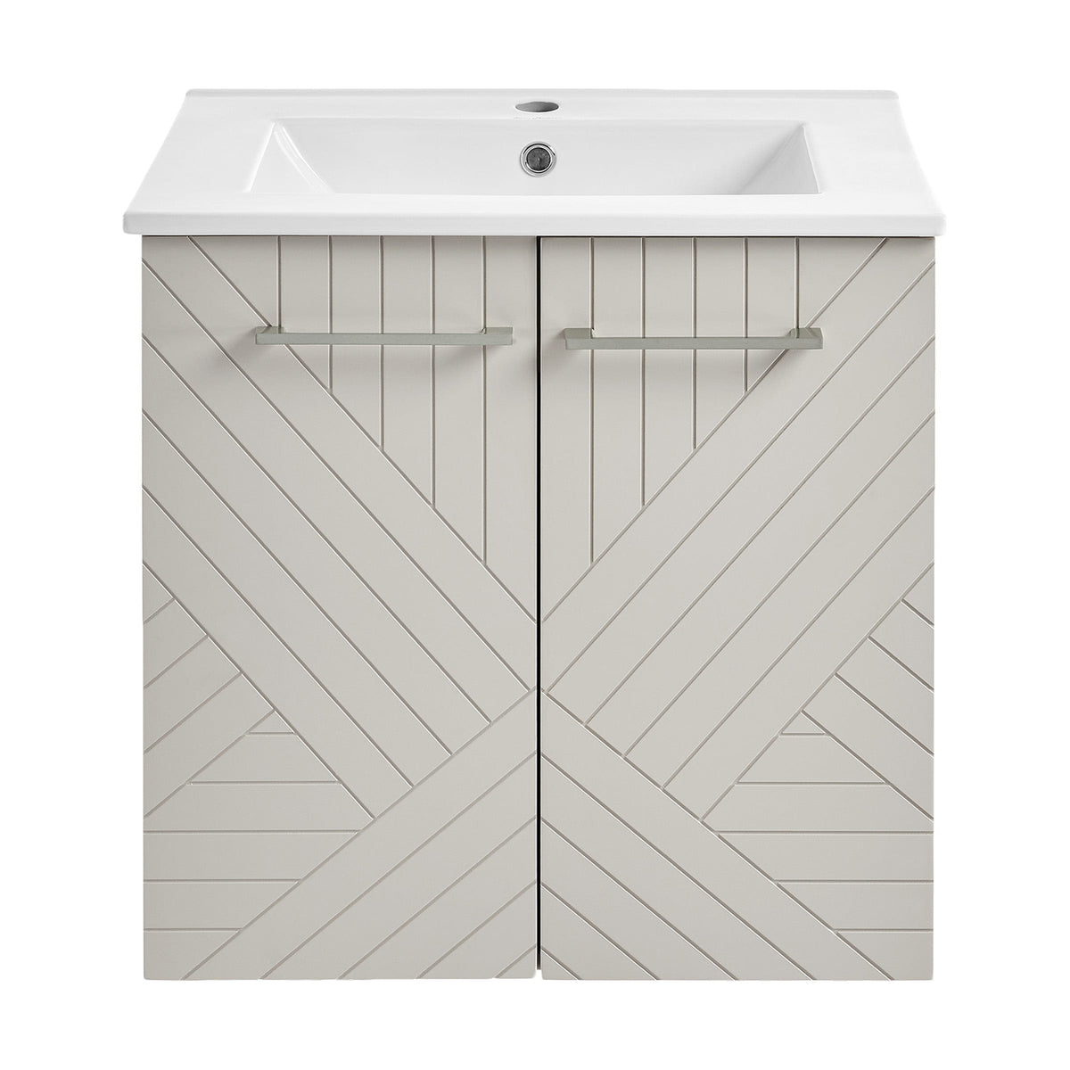 Swiss Madison Annecy 24" Bathroom Vanity in Mayhem Greige - SM-BV256EI - Backyard Provider
