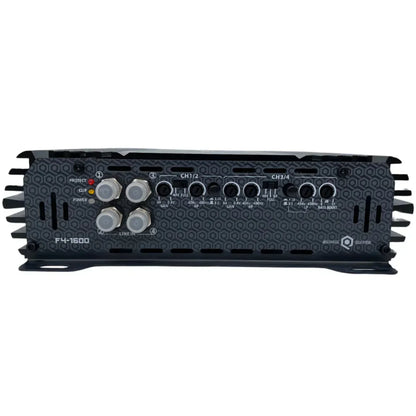 SoundQubed 1600 Watts F4-1600 Full Bridge 4 Channel Amplifier - SQ-F4-1600