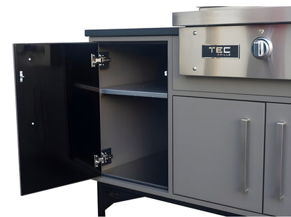 TEC Grills 26" Stering Patio On Midcentury Modern Island (66"), NG -  STPFR1NTISL