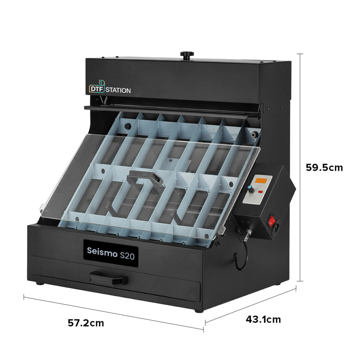 DTF Station Seismo S20 DTF Powder Station - AA-20IN-SHAKER