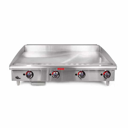 Star 8G-648MF Star-Max® 113,200 BTU 48" Gas Griddle Manual Steel Plate - 8G-648MF