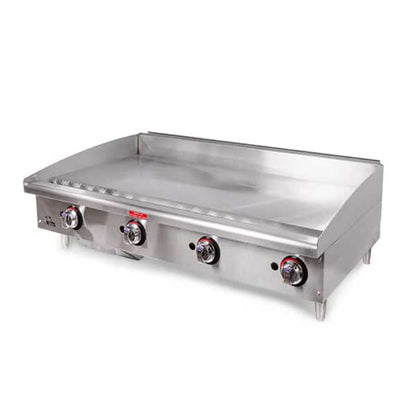 Star 8G-648TCHSF Star-Max® 113,200 BTU 48" Gas Griddle Thermostatic Chrome - 8G-648TCHSF