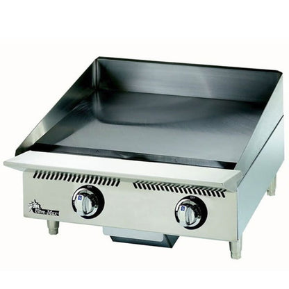 Star 8G-824TA-LP Ultra-Max® 60,000 BTU 24" Thermostatic Control Liquid Propane Gas Griddle - 8G-824TA-LP