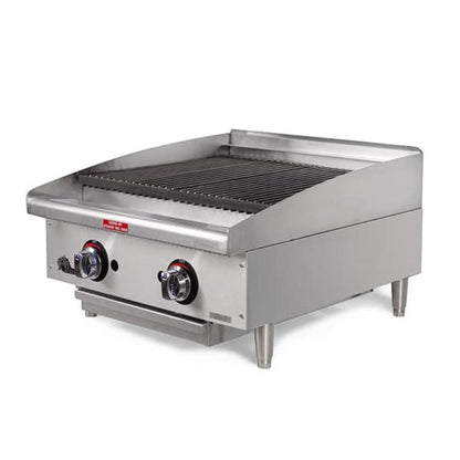Star 6024CBF Star-Max® 80,000 BTU Lava Rock Gas Charbroiler - 8H-6024CBF