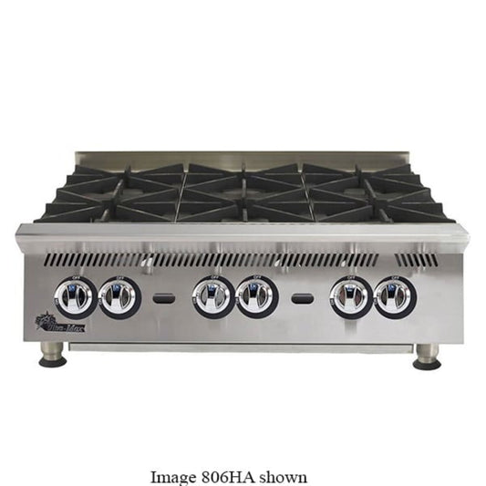 Star 8I-808HA-LP 208,000 BTU 8 Burners Ultra-Max® Liquid Propane Hot Plate - 8I-808HA-LP
