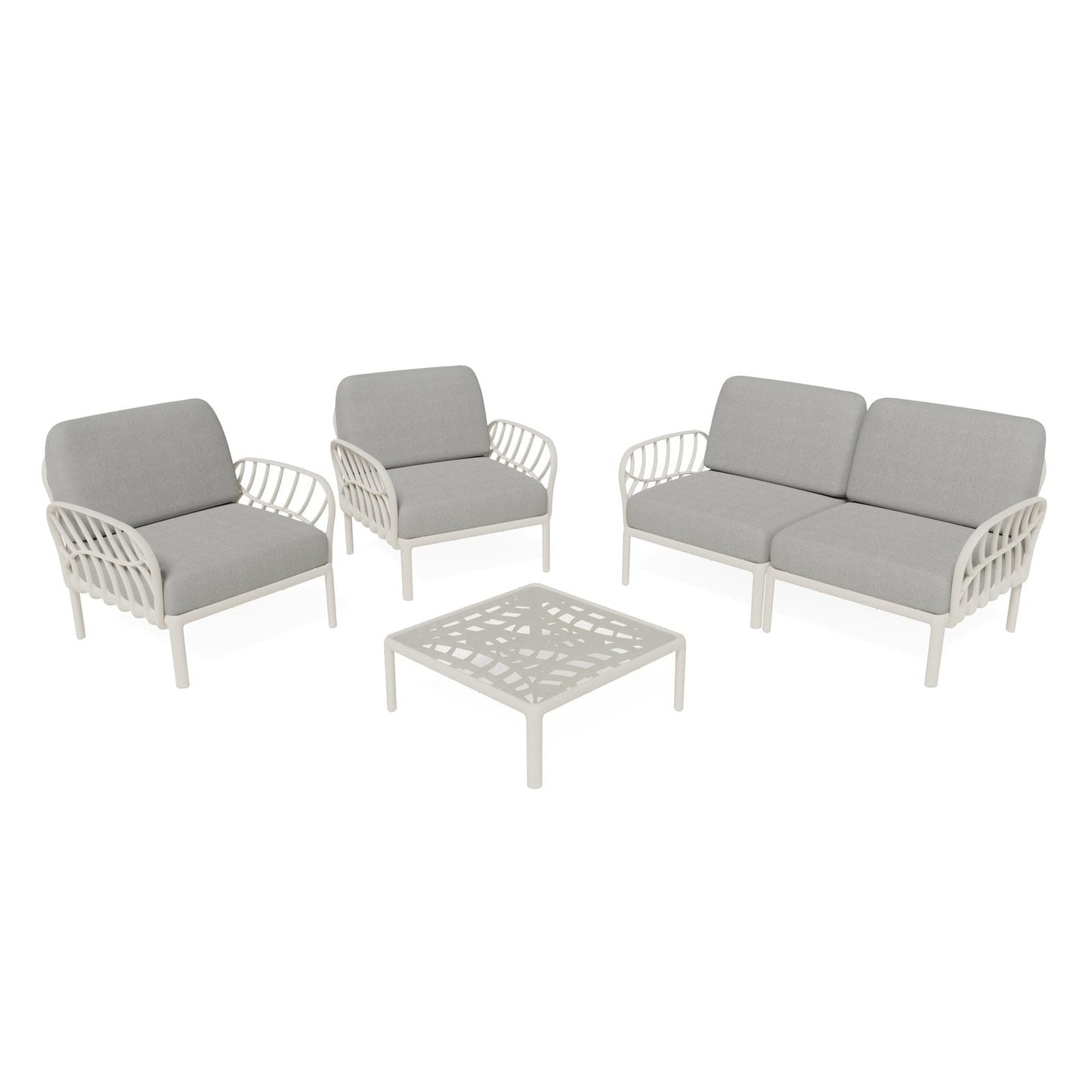 Strata Furniture Dahlia Patio Loveseat and Chair Group -  ODALCCTGG