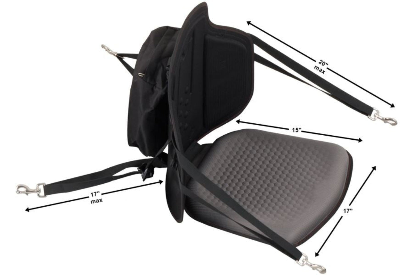 Sea Eagle 465FTK_P2 465ft FastTrack V-Bottom Inflatable Kayak Pro 2 Person Package New - 465FTK_P2