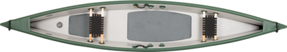 Sea Eagle TC16K_STW Inflatable Travel Canoe Wood/Web Seats 2 Person Start Up Package New - TC16K_STW