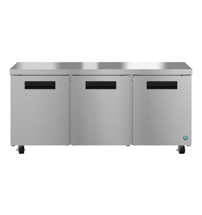 Hoshizaki | 72" Wide 3 Door Undercounter Refrigerator