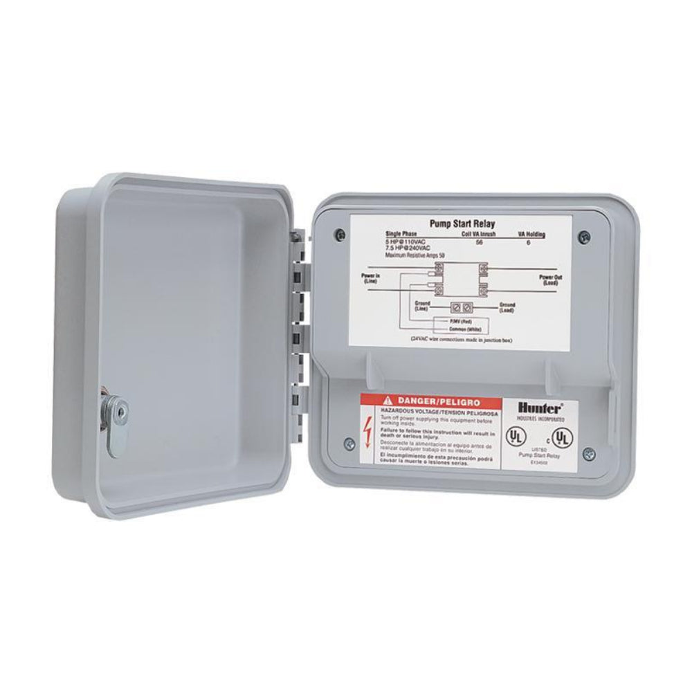 Hunter - PSR-53 - Triple Pole/Single Throw Pump Start Relay, 7.5 HP