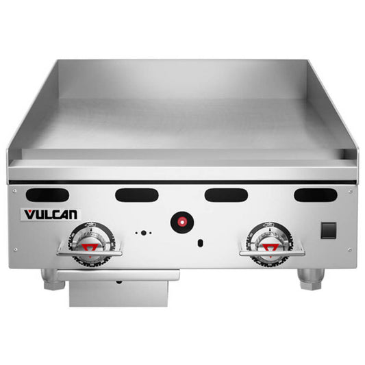 Vulcan MSA36-101 36 Countertop Natural Gas Griddle with Snap Action Thermostatic Controls - 81 000 BTU - MSA36-101