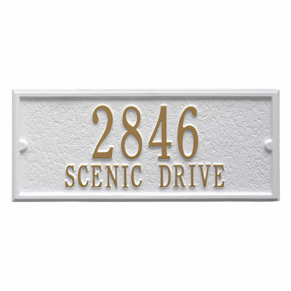 Whitehall Balmoral Mailbox Side Plaques and Monogram Package -  16365