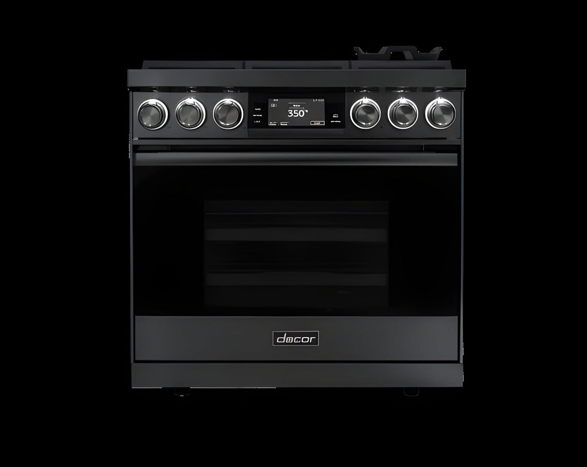 DACOR 36" Range, Graphite Stainless Steel, Liquid Propane - DOP36M86DPM-KT
