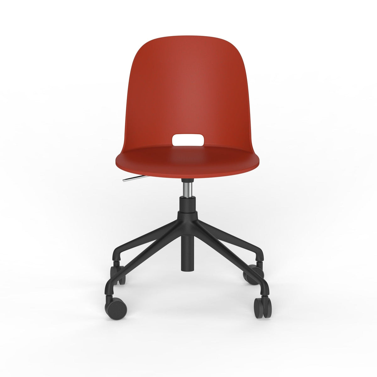 Emeco Alfi Work Swivel Chair - ALFISWVH4ABKBCDB