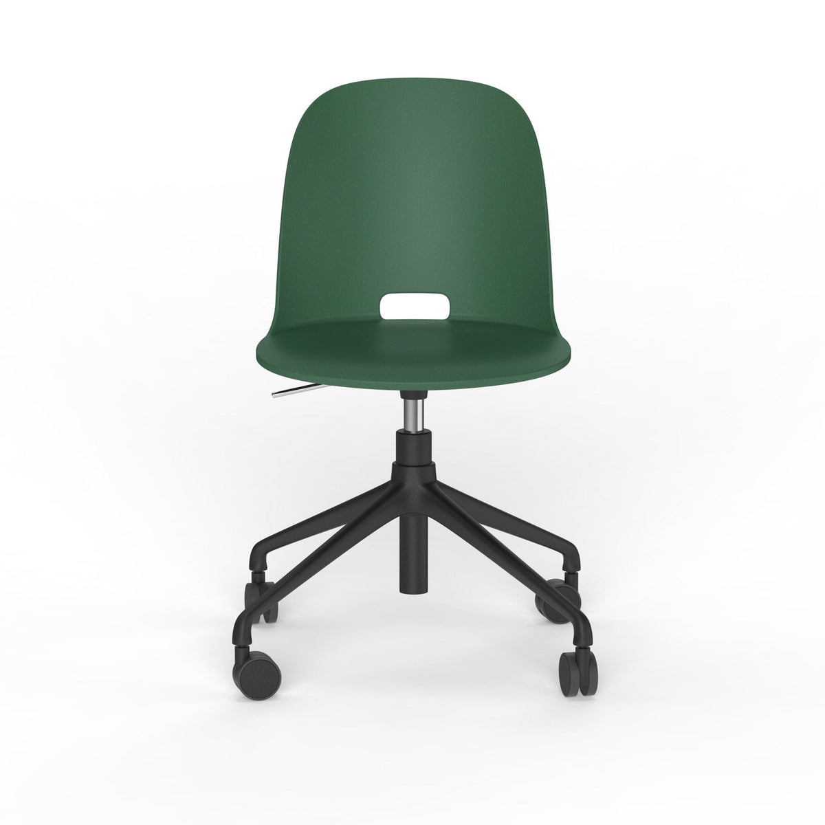 Emeco Alfi Work Swivel Chair - ALFISWVH4ABKBCDB