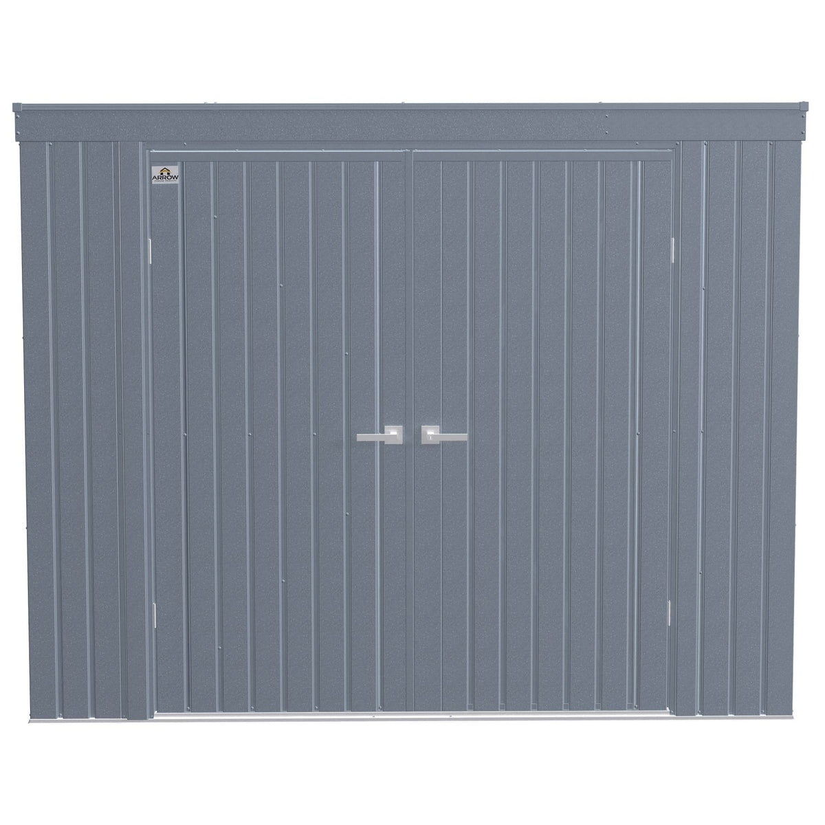 Arrow | Elite Steel Storage Shed, 8x4 ft. Anthracite EP84AN