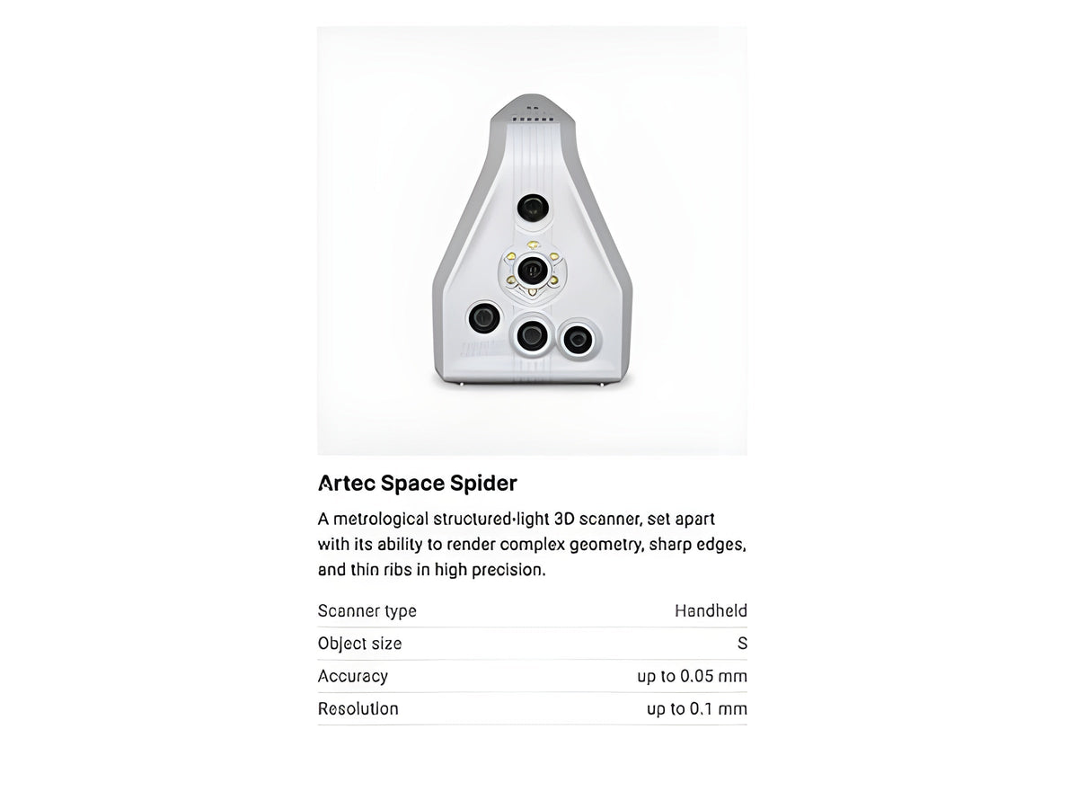 Artec Space Spider 3D Scanner