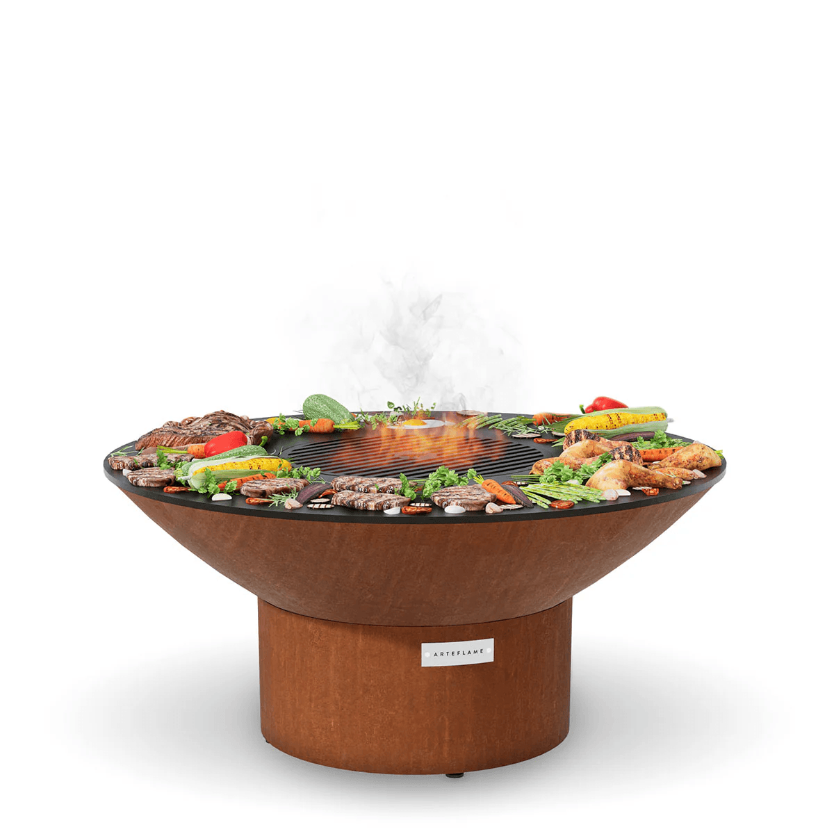 ArteFlame Arteflame 40" Fire Pit With Cooktop