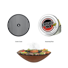 Arteflame 40" Corten Steel Fire Pit Grill Cooktop - Wood/Gas ArteFlame