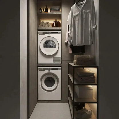 Asko 24" Vented Dryer, Style, White - T611VUW