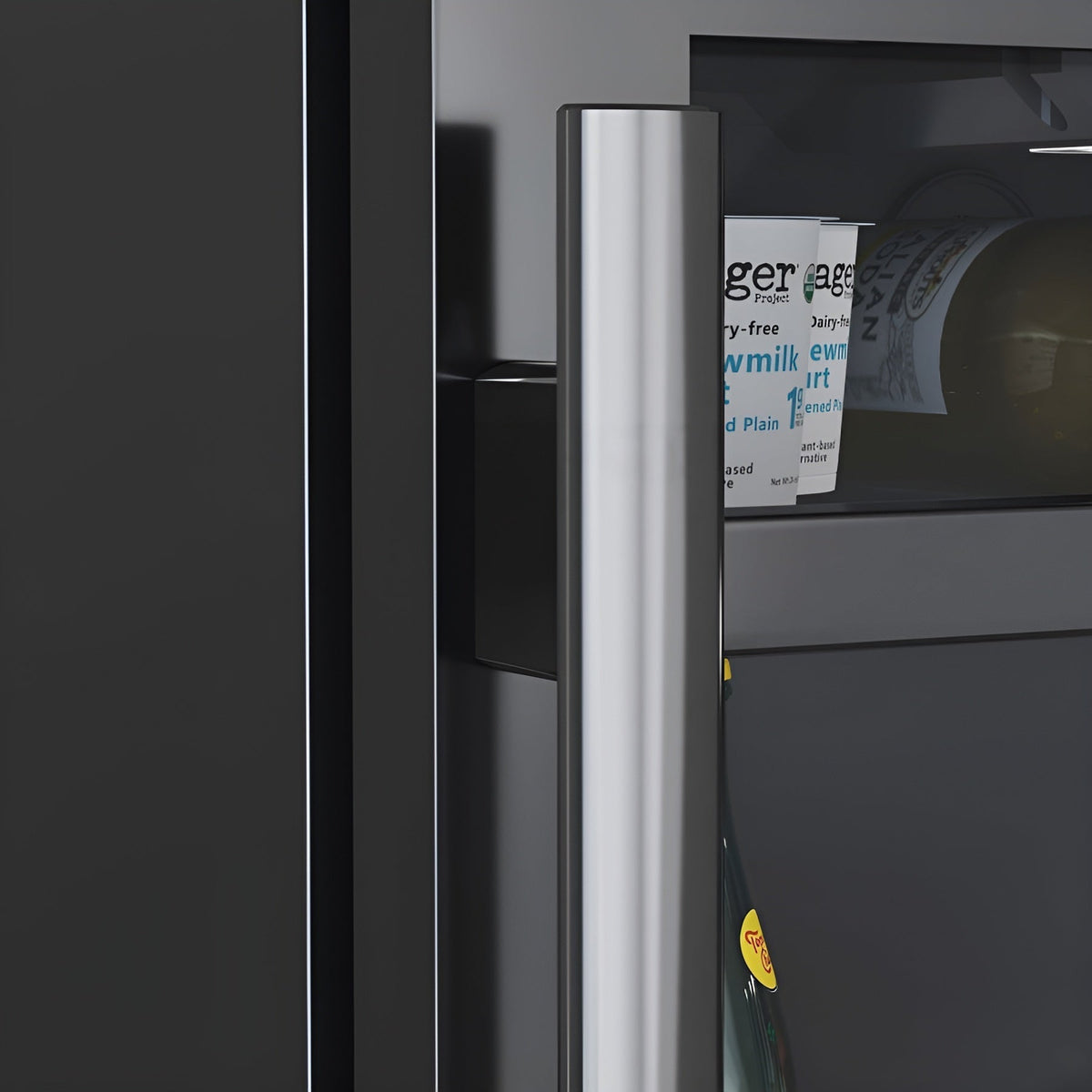 Avallon 24 Inch Wide 140 Can Energy Efficient Beverage Center with LED Lighting, Double Pane Glass, Touch Control Panel and Right Swing Door - ABR242PRSRH