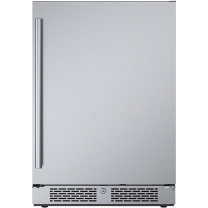 Avallon 24 Inch Wide 5.66 Cu. Ft. Built-In Compact Refrigerator with Right Hinge - AFR242SSRH - AFR242SSRH
