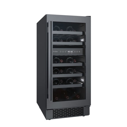 Avallon 15 Inch Wide 23 Bottle Capacity Built-In Wine Cooler - AWC152DBLSS - AWC152DBLSS