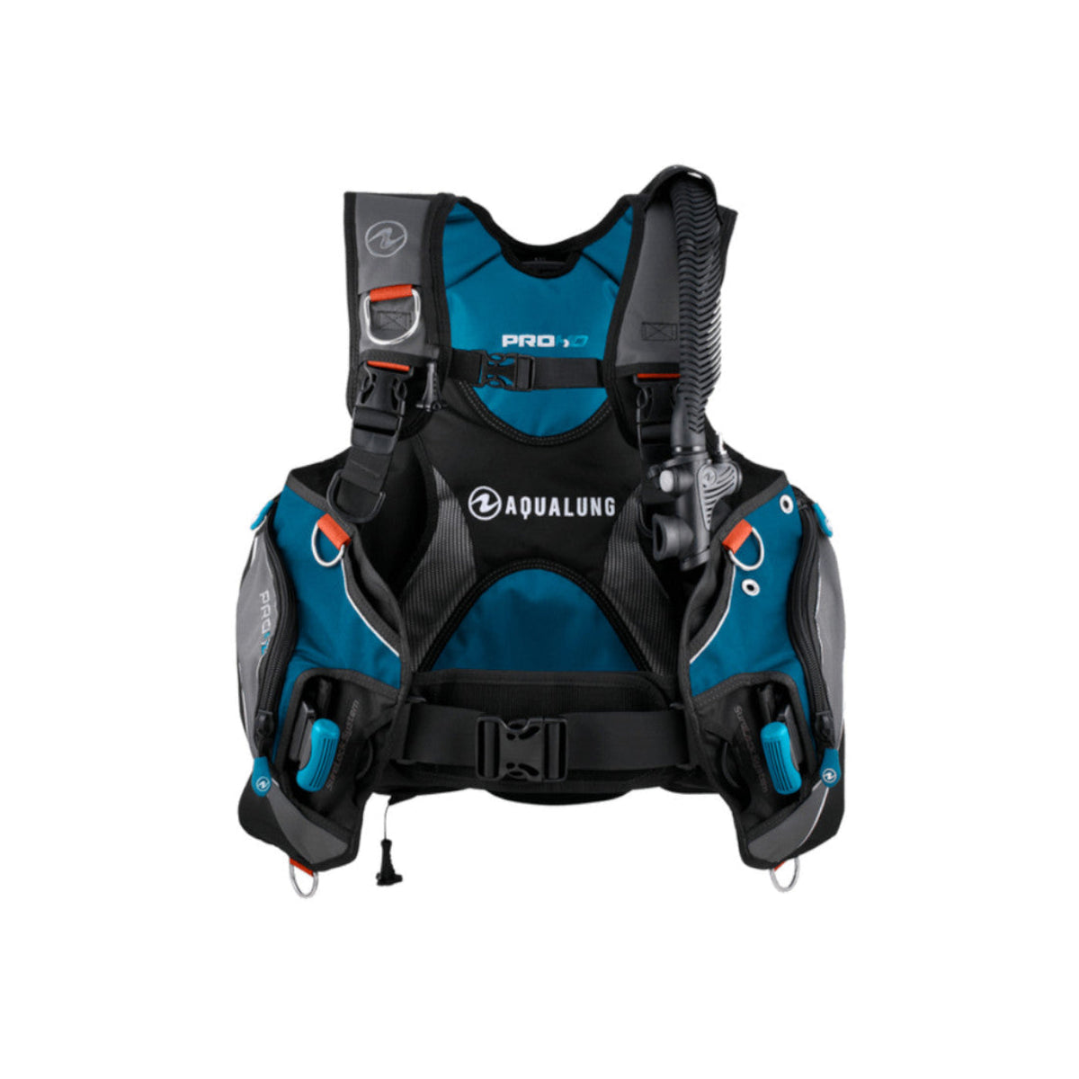 Aqua Lung Essential Mens Scuba Package PRO HD BCD, Titan Regulator, i300C Console - SCUBAPKG8901-XS