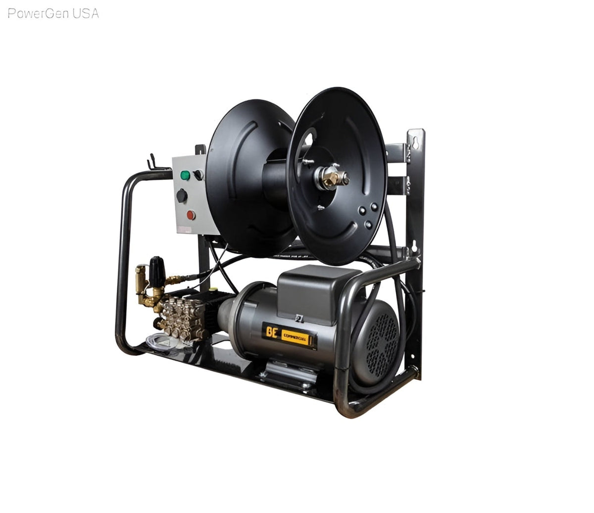 BE Power Equipment 5HP 2000 Psi Hi-Temp Pressure Washer - PowerGen USA - X-2050FW1GENHT