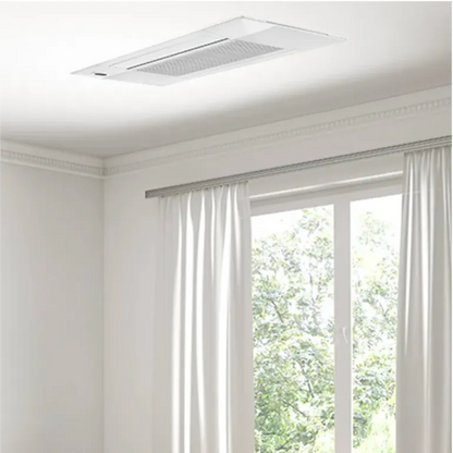 MRCOOL DIY 5th Gen 9,000 BTU Multi-Zone Mini Split Ceiling Cassette Air Handler 230V,  - DIYCASSETTE09HP-230C25-O