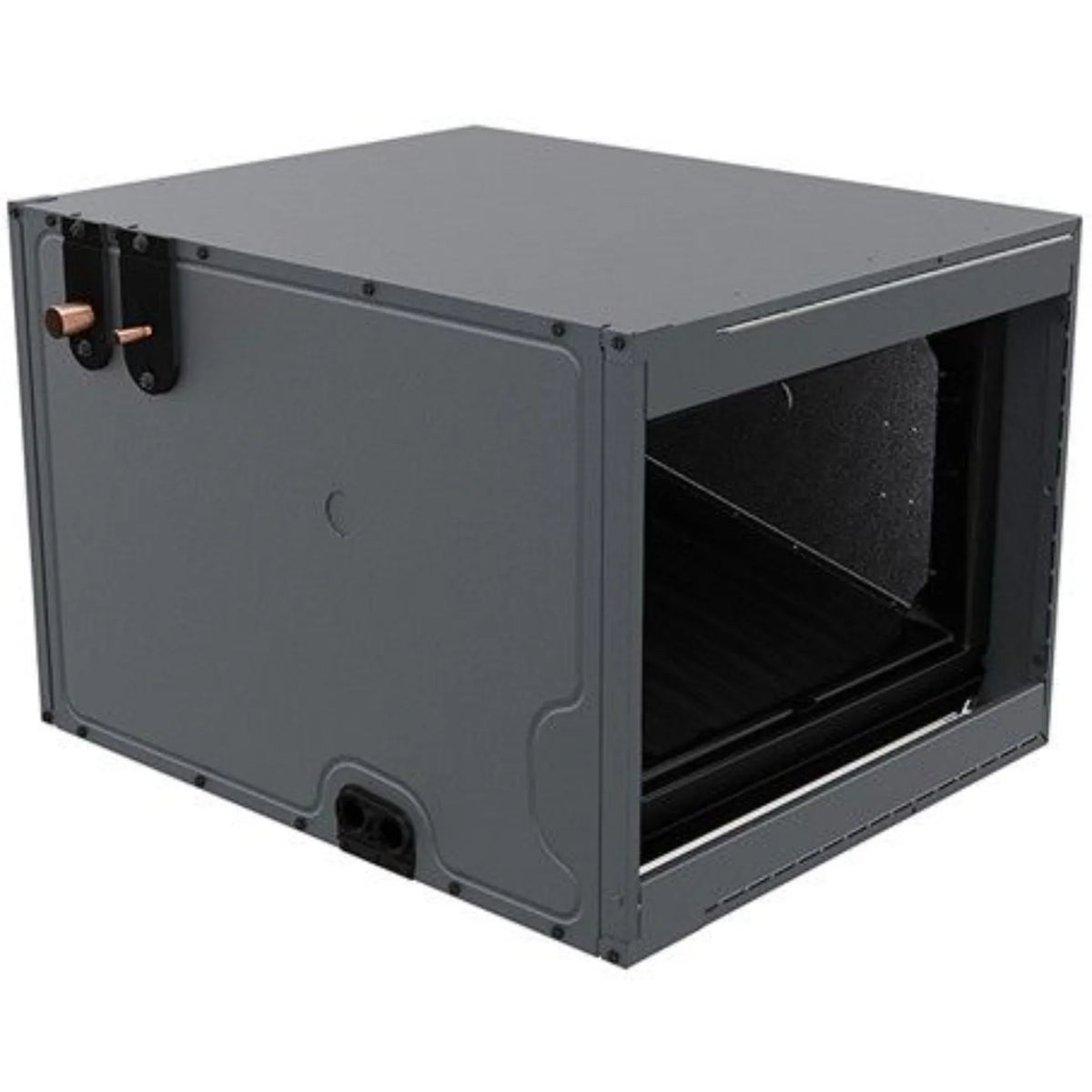 Goodman - 1.5 Ton/60,000 BTU 80% AFUE Gas Furnace and Air Conditioner System - Horizontal - 14.5 SEER2 - R32 - GLXS4BA1810