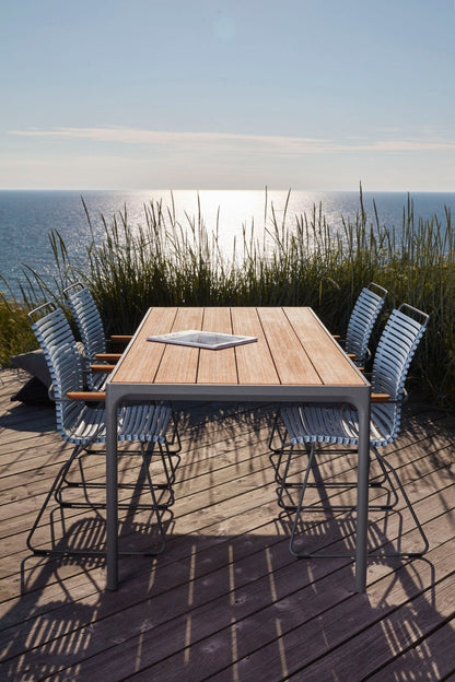 HOUE CLICK Outdoor Dining Chair w/Armrests - Tall Back - Procure Décor