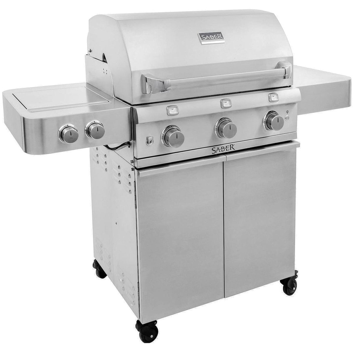 Saber Grills: 500 Series 3-Burner Cart Grill (LP) - R50CC0617
