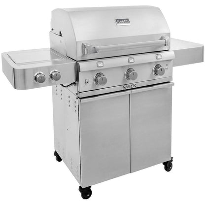 Saber Grills: 500 Series 3-Burner Cart Grill (LP) - R50CC0617