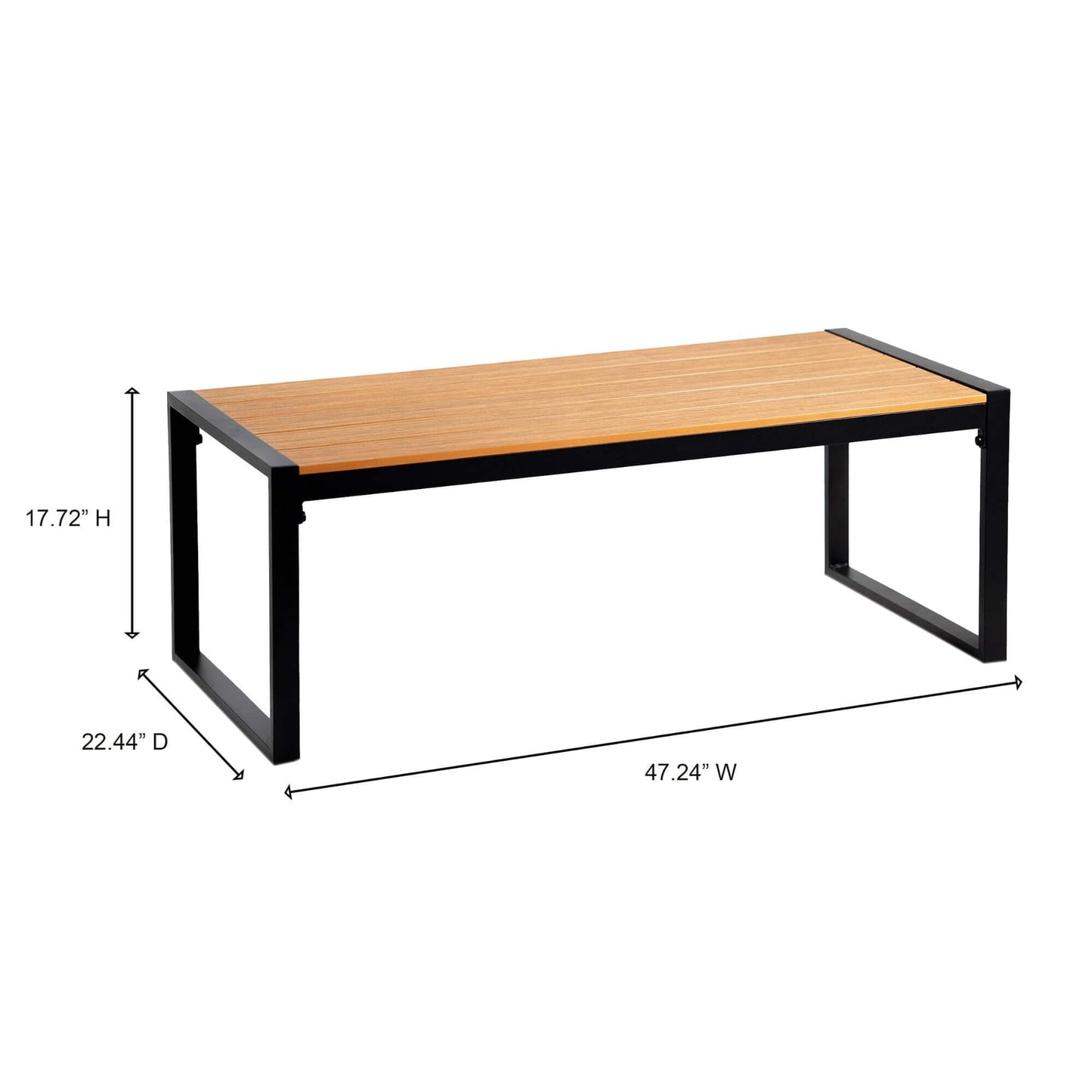 Deko Living Ficarazzi Outdoor Sofa Set with Coffee Table  - COP30005