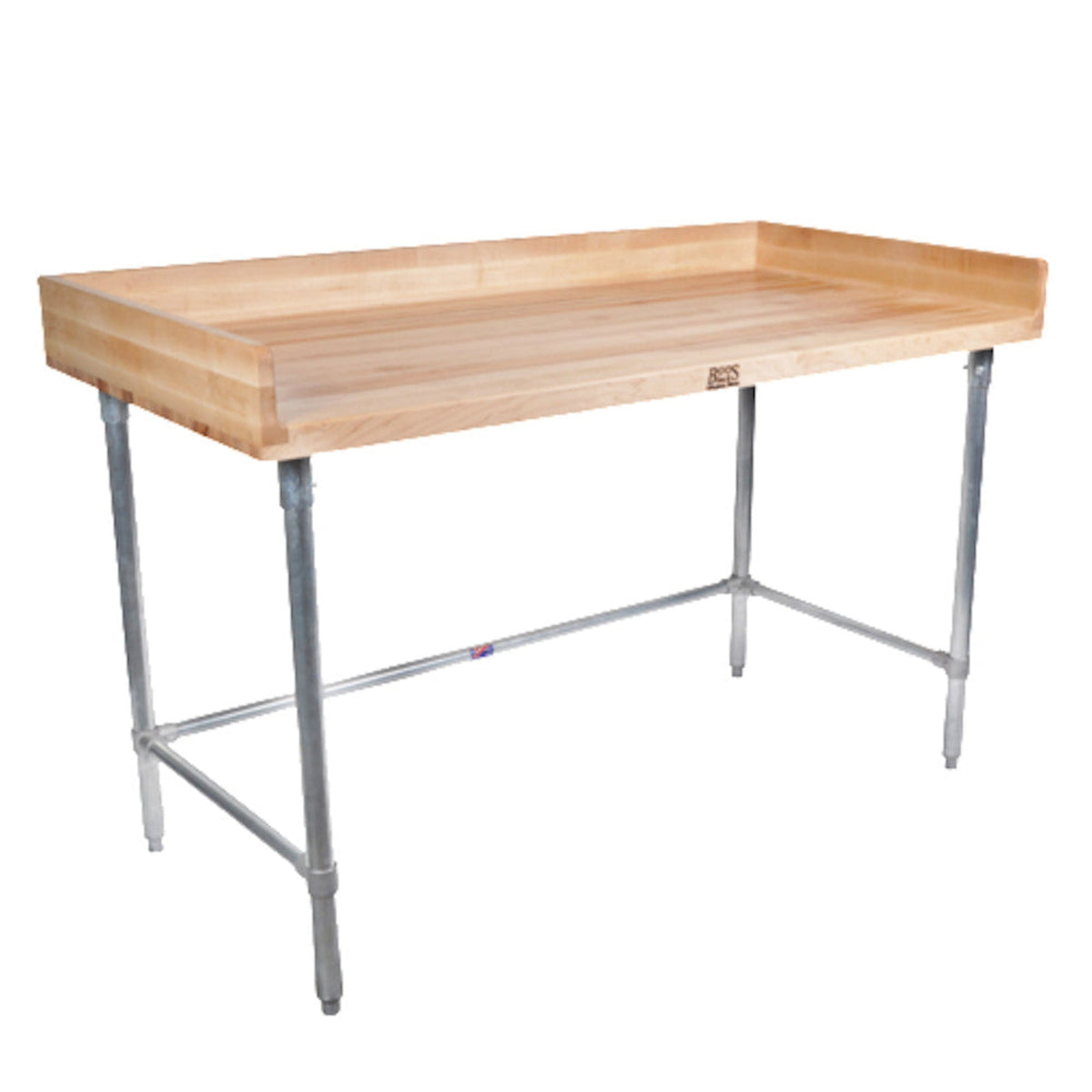 John Boos DNB09 Baker's Top 72" x 30" Work Table - JBDNB09